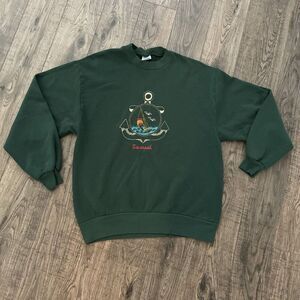 Vintage Jerzees Women’s Sweatshirt Large Savannah